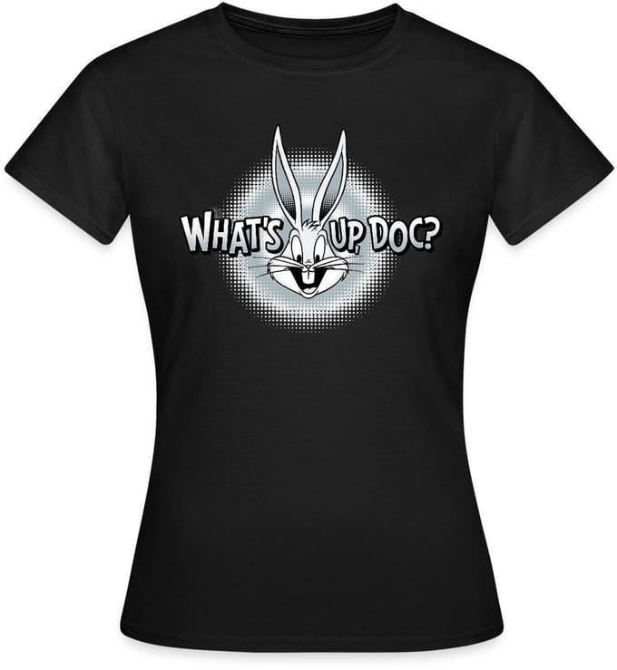 Looney Tunes Bugs Bunny What's Up Doc T-Shirt Dames