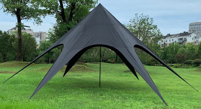 CLP XL Stertent 10 Meter - Tuintent zwart