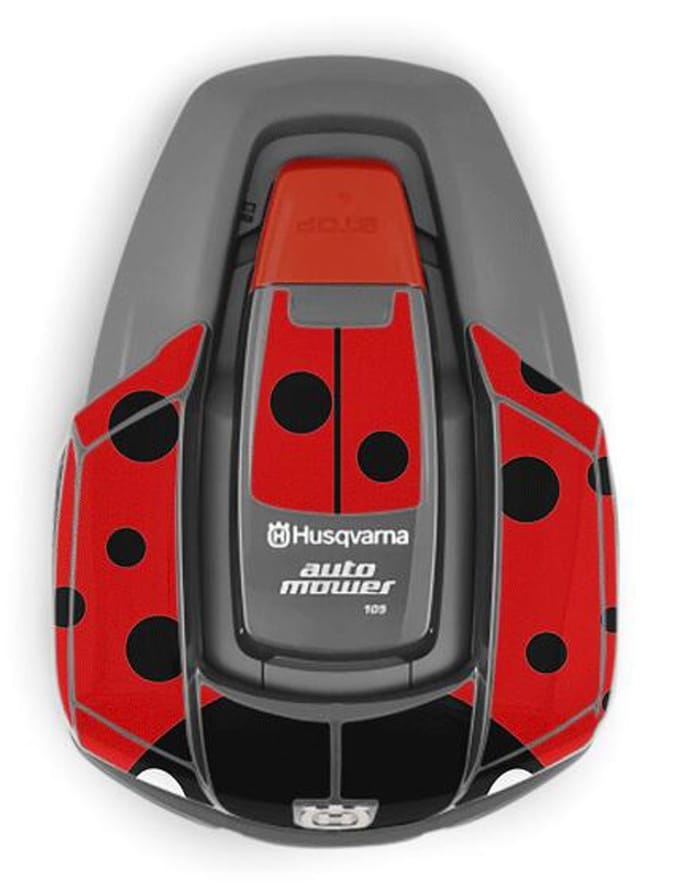 Automower sticker ladybug 105/305