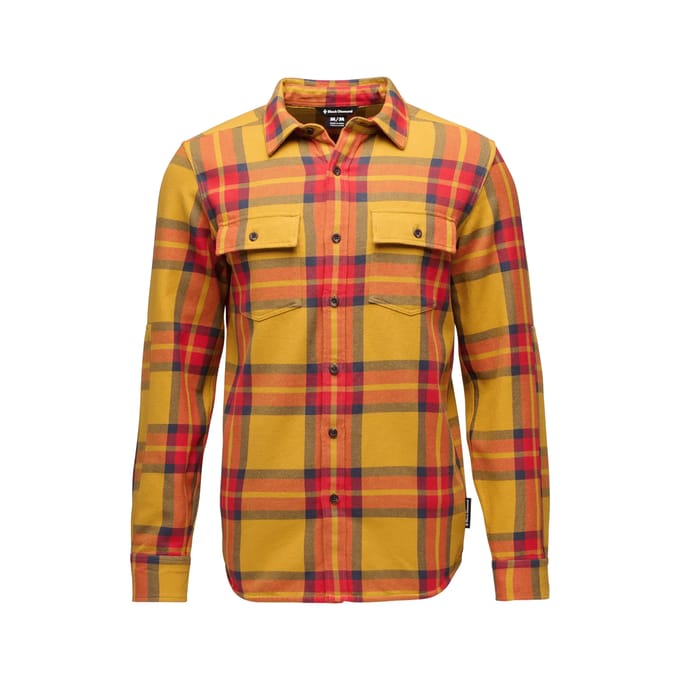 Black Diamond Project Twill Overhemd Met Lange Mouwen Groen S Man