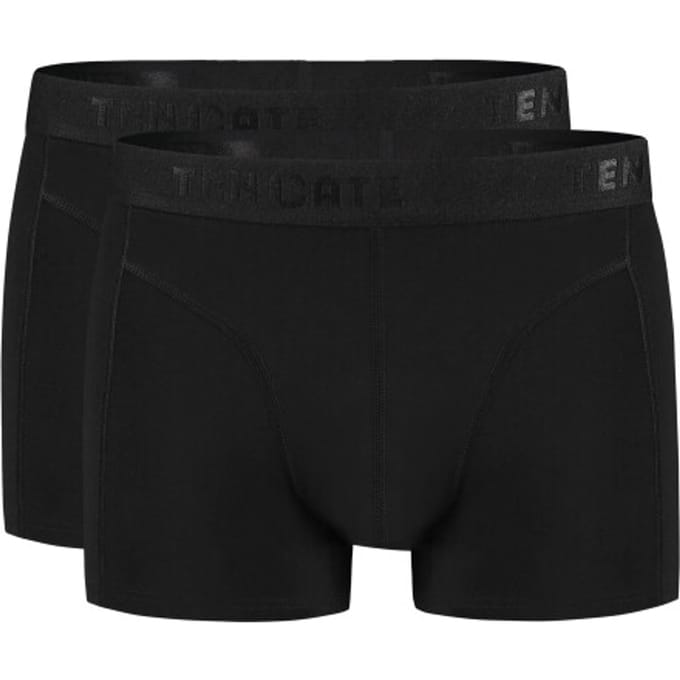 Ten Cate Basics shorty zwart 2-pack voor Heren | Maat S