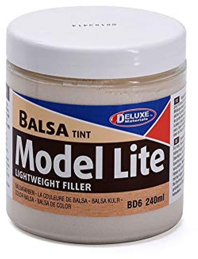 Model Lite Balsa Filler - Balsa Brown 240cc