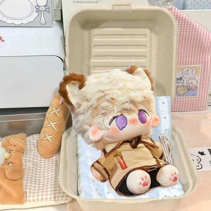 20cm Ivan Braginsky Pluche Pop Anime Hetalia Axis Powers Land Cosplay Knuffel Verjaardagscadeau 20cm gray