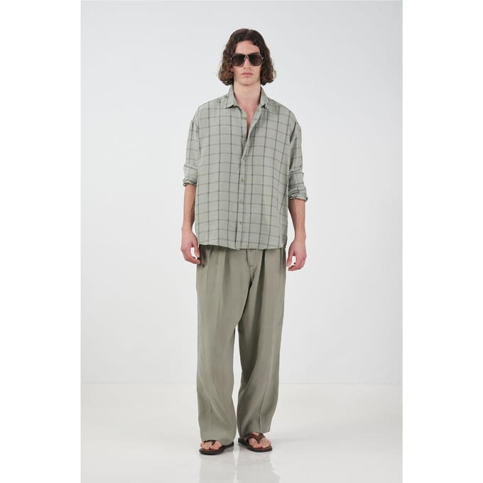 Oversized Ruit Poplin Shirt