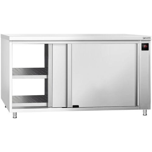 GGM Gastro Wärmeschrank PREMIUM - 1800x700mm - mit Durchreiche & Schiebetüren - Digital