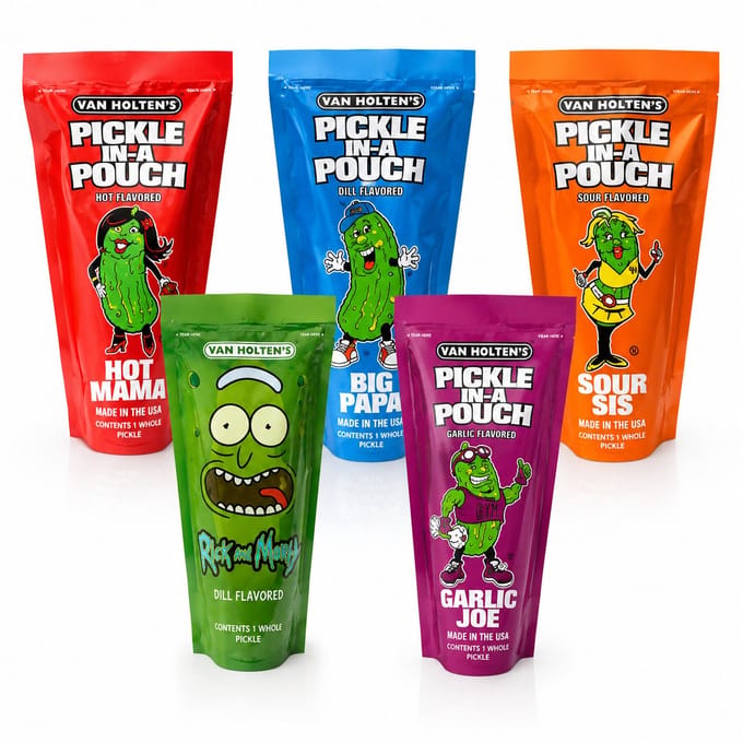 Van Holten's Vegan Pickles XL Box voor de Pickle Lovers