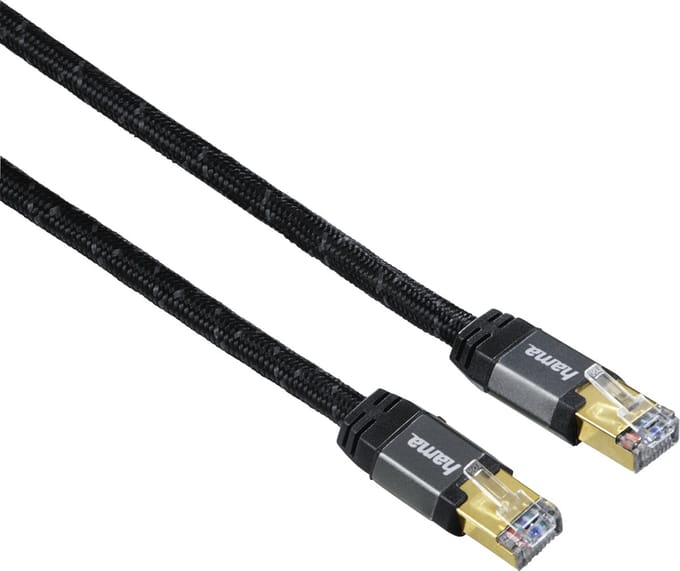 Hama 00125249 netwerkkabel Zwart 3 m Cat6