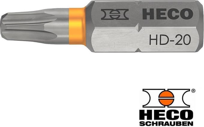 Heco drive HD20 schroefbit torx T20 (57095)