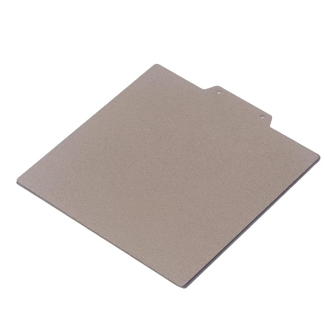 Plaque de construction pour imprimante 3D 150x150mm Double face PEI Poudre pulvérisée Magnétique Acier à ressort Flexible gray