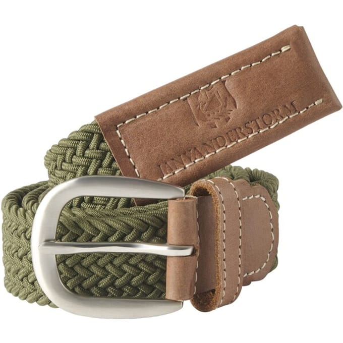 Jan Vanderstorm herren Riem - 125 - olijf - Plus Size