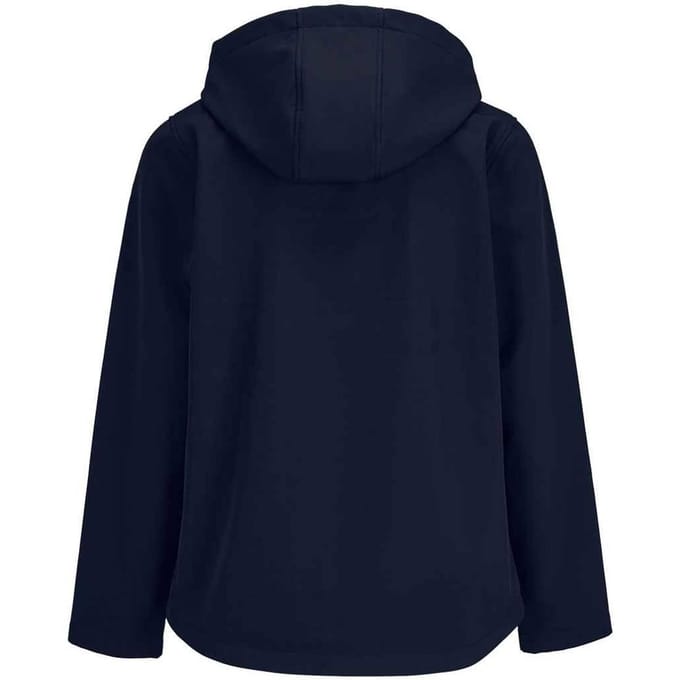 SOLS Dames Race Hooded Soft Shell Jacket (Frans Marineblauw)