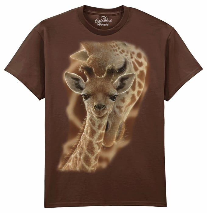 Newborn - Giraffe The Coloured House T-shirt M