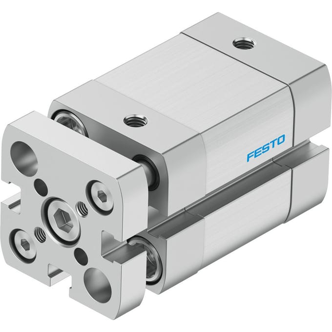 Festo Compacte Cilinder 20mm Boring 15mm Slag ISO 21287 Dubbelwerkend - 577209 - P2DS6