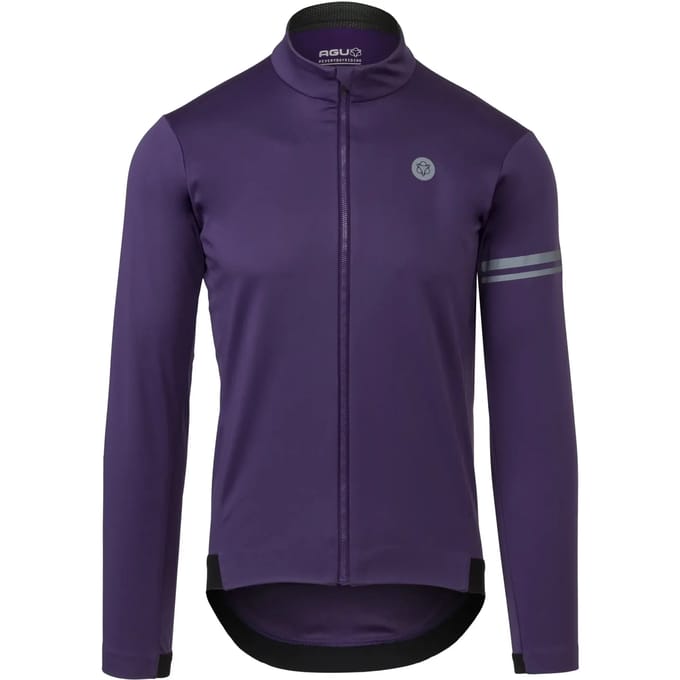 AGU Performance - Winterjack - Heren - Softshell - Winddicht en waterdicht - Ademend - Reflecterend - L - Paars