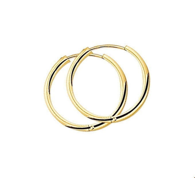 Klapoorringen 2,5 Mm Ronde Buis
