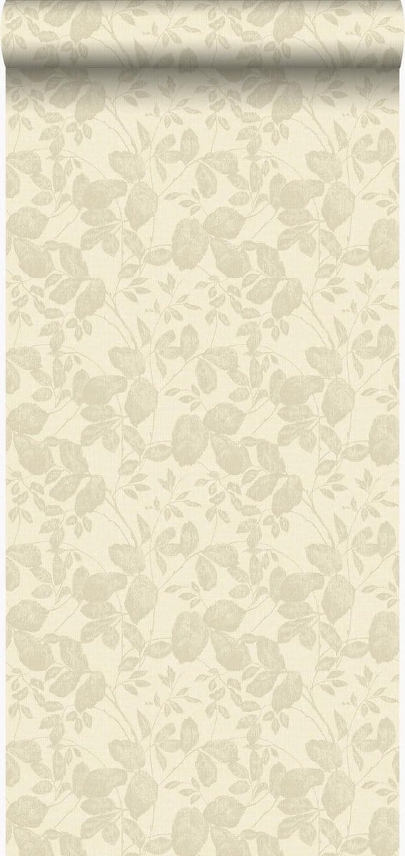 Origin Wallcoverings behang bladeren beige - 53 cm x 10.05 m - 346539