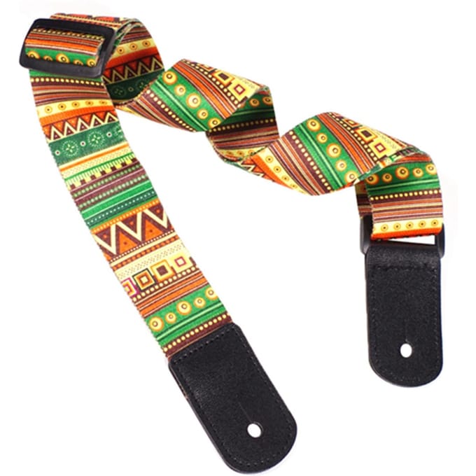 Verstelbare Ukulele 4-snarige Hawaï Gitaar Schouderriem Accessoire Draagbaar brown