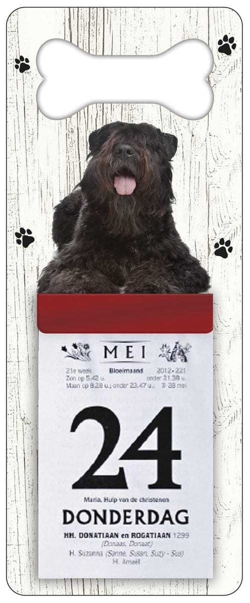 Scheurkalender 2027 Hond: Bouvier