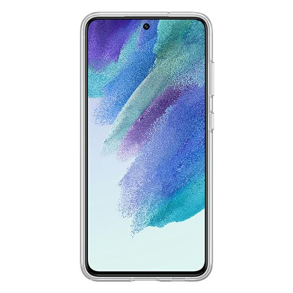 Hoesje voor Samsung Galaxy S21 FE Samsung Slim Strap Cover Wit