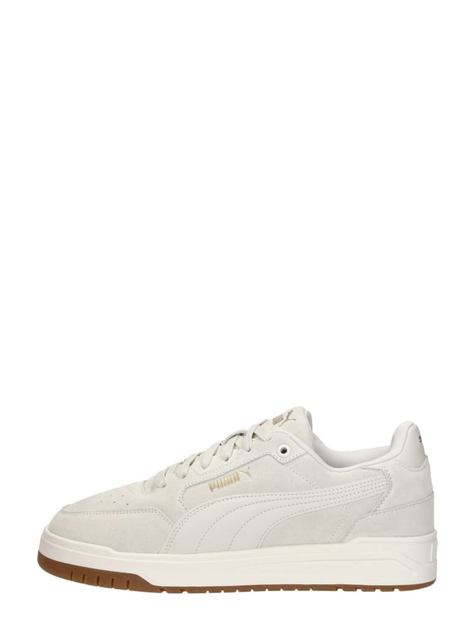 Puma Shuffle Downtown suede heren sneakers wit