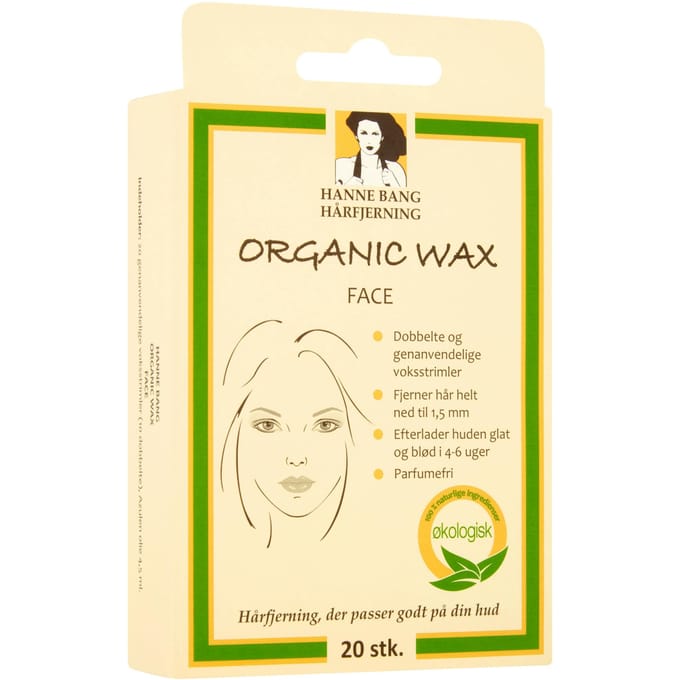 Hanne Bang Organisch Wax Gezicht 20 st