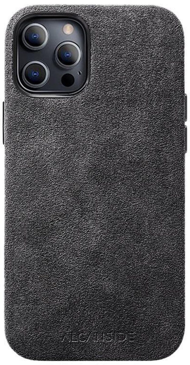 iPhone 12 Pro Max - Alcantara Case - Space Grey