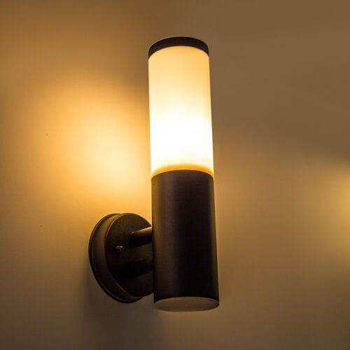 KS Verlichting Lech 4 Muurlamp Zwart