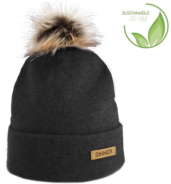 SINNER SAYAN BEANIE - Zwart - Unisex - Maat One size