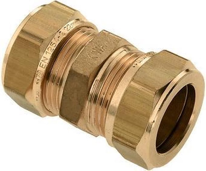 BONFIX 82470 Rechte Koppeling 6 x 6 mm.