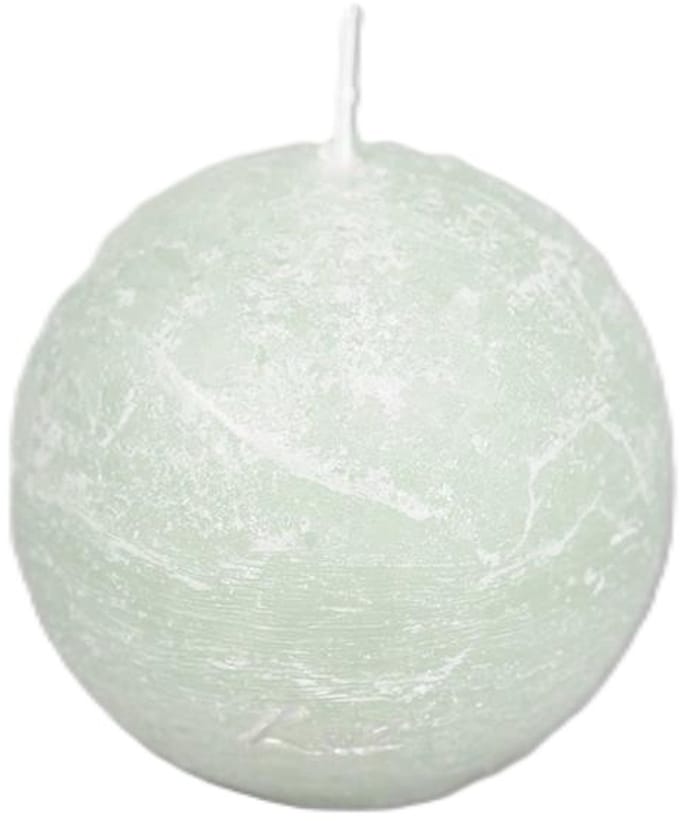 Rasteli Luz Your Senses Kaars-Bolkaars Licht Groen D 8 cm