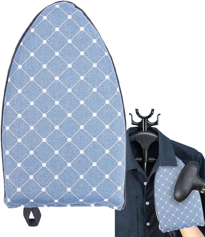 Strijkhandschoen - Stoomhandschoen - Kleding Stomen - Hittebestendig - 25 x 15 cm - Grijs