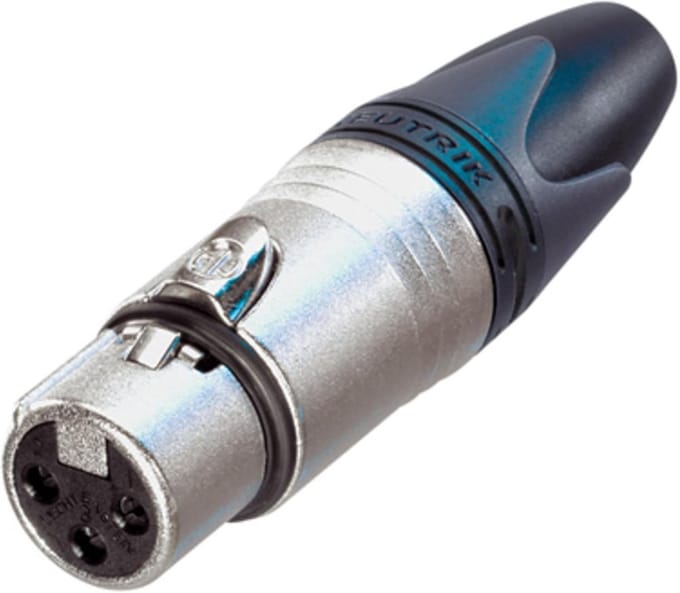 XLR Koppeling 3-polige Bus Connector voor Professionele Audio