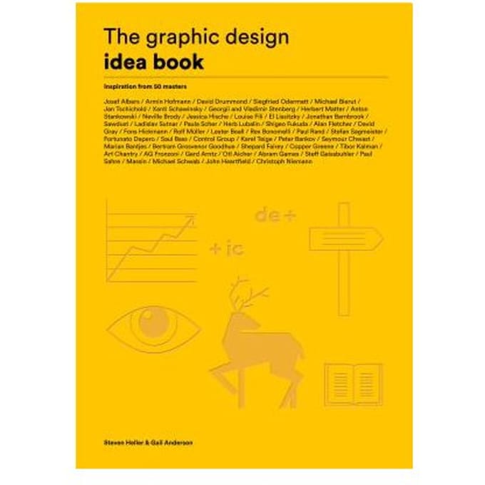 The Graphic Design Idea Book - Heller, Steven
