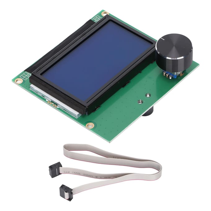 3D Printer Display 12864 LCD-scherm Intelligent Controlebord Printeraccessoires voor CR 10S voor black