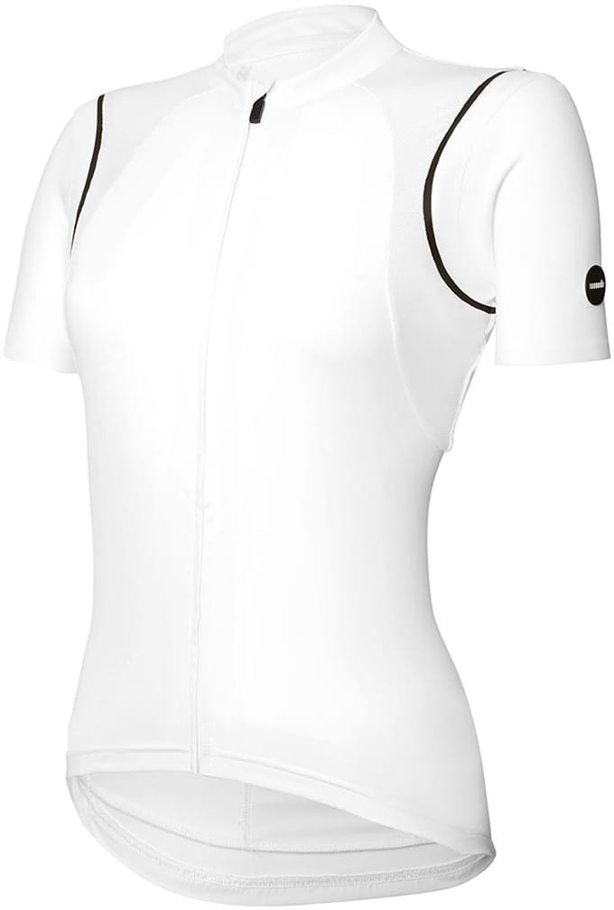 Rh+ Luna Korte Mouw Wielertrui Wit XL Vrouw