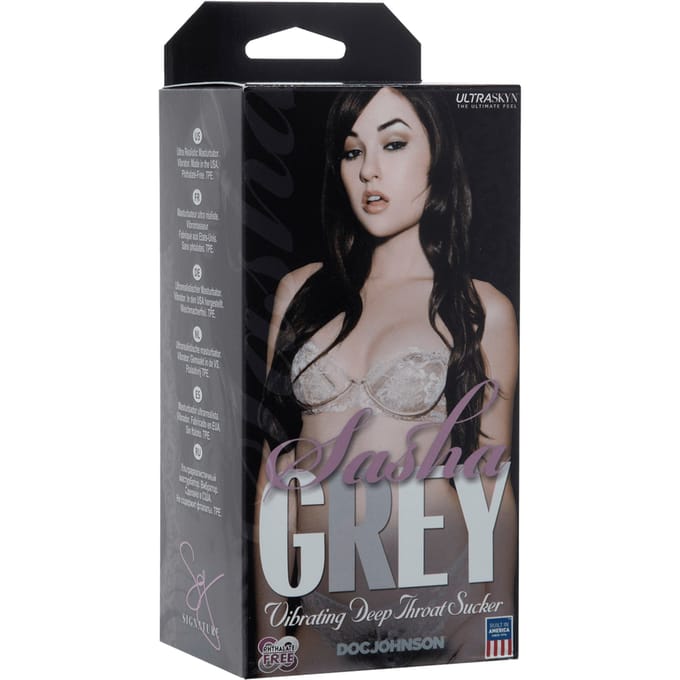 Sasha Grey - Vibrating Deep Throat Sucker