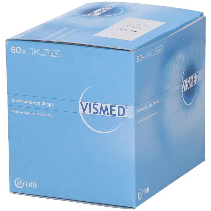Vismed Bevochtigende Oogdruppels 60x0,3 Unidosis-pipetten