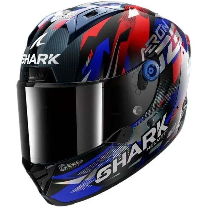 Volle motorhelm Shark Aeron ZARCO GP de France Carbon