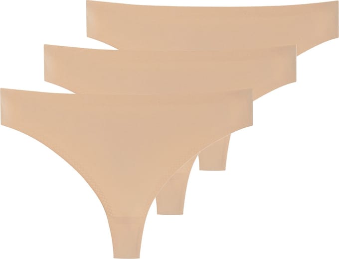 Schiesser Dames string 3 pack Invisible Soft
