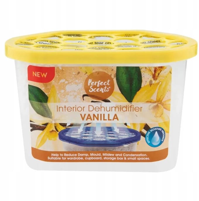Perfect Scents Vanille - Vochtabsorber - 500 ml, met calciumchloride