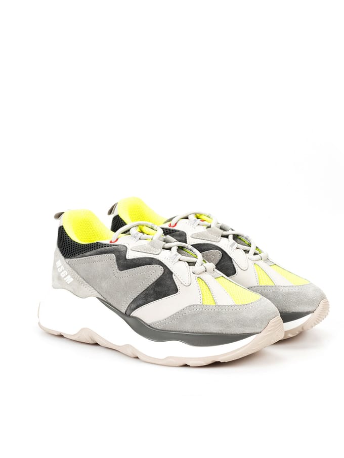 MSGM Sneakers Mannen Grijs