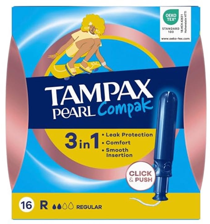 Tampons met Applicator Regelmatig - 128 Stuks voor Comfort en Bescherming
