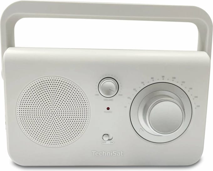 Technisat Classic 100 - portable FM-radio - wit