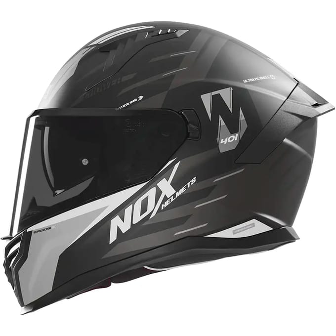 Volle motorhelm Nox N401 Crower
