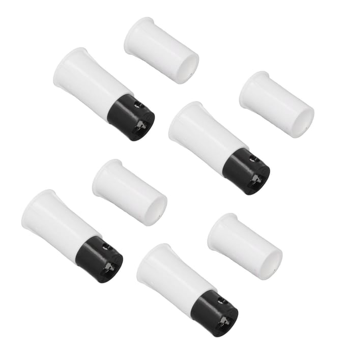 10 Sets Inbouw Bedrade Beveiligings Raam Deur Sensor DC100V 10W Magnetische Deursensor voor Toegang white