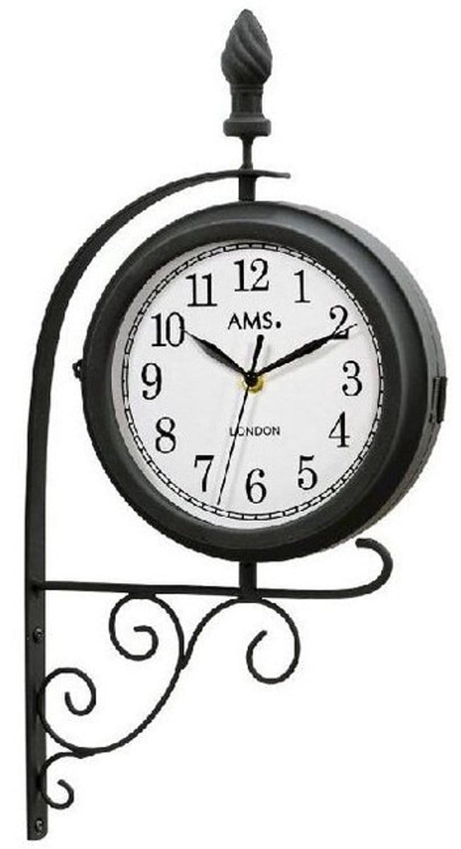 doppelseitige Wandklok AMS - 9433