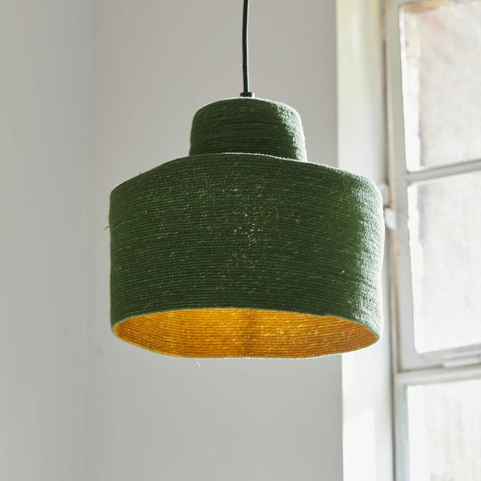 LOBERON Hanglamp Frostrup groen