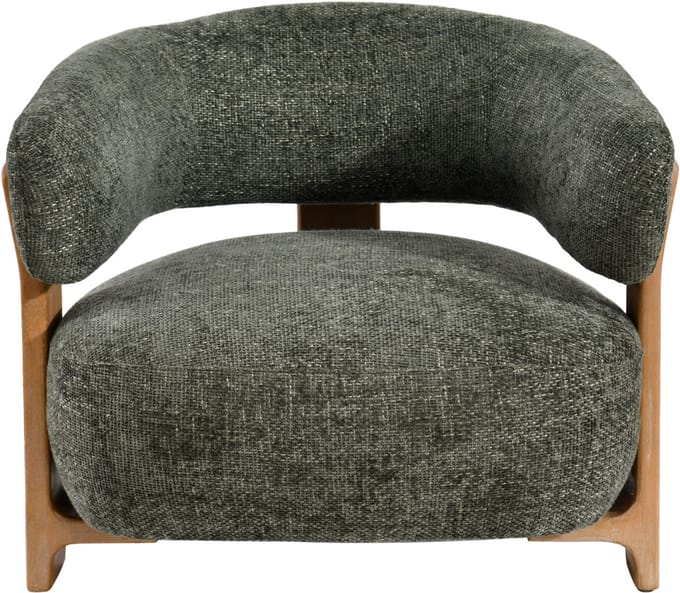 PTMD Mire Green Fauteuil Legacy 10 Olive Rubber Wood