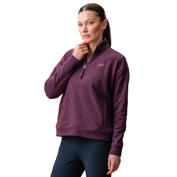 Dames sweatshirt met 1/2 rits Horseware Gabriel Alessandro Albanese