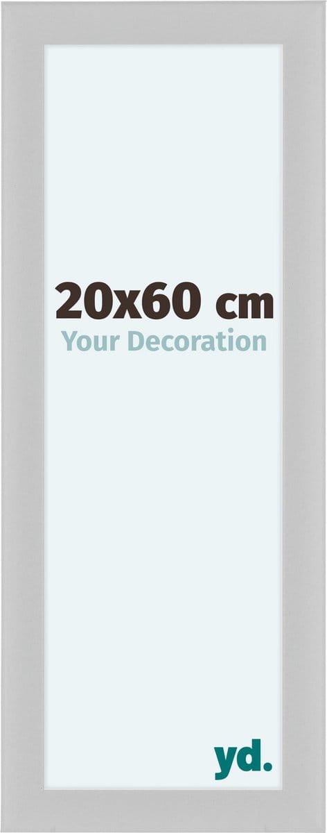 Your Decoration - Fotolijst 20x60 cm - MDF - Wit Mat - Como